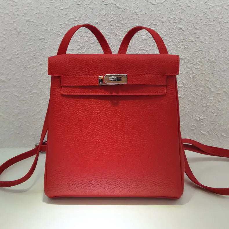 Mochila Kelly Nueva 2020 - Cuero Genuino, Diseño Versátil