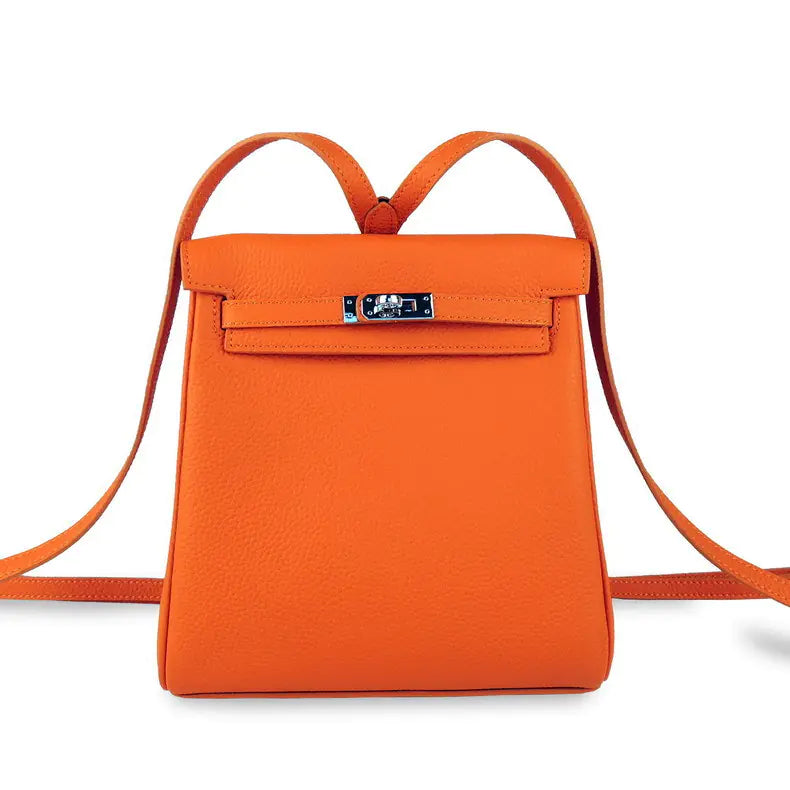 Mochila Kelly Nueva 2020 - Cuero Genuino, Diseño Versátil