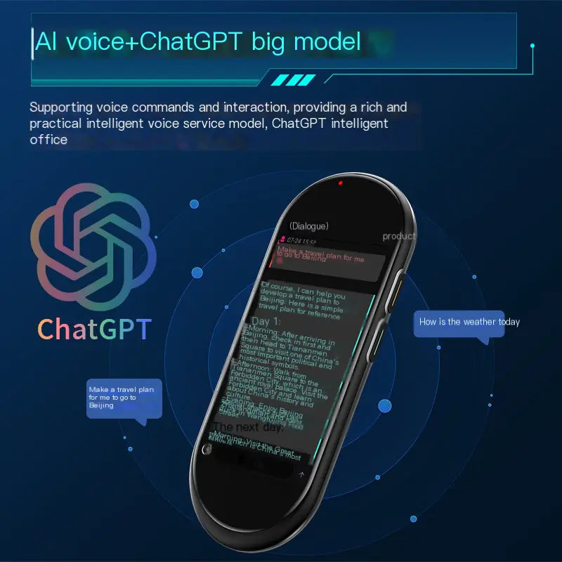 Dispositivo Inteligente de Traducción 4G con Capacidades sin Conexión