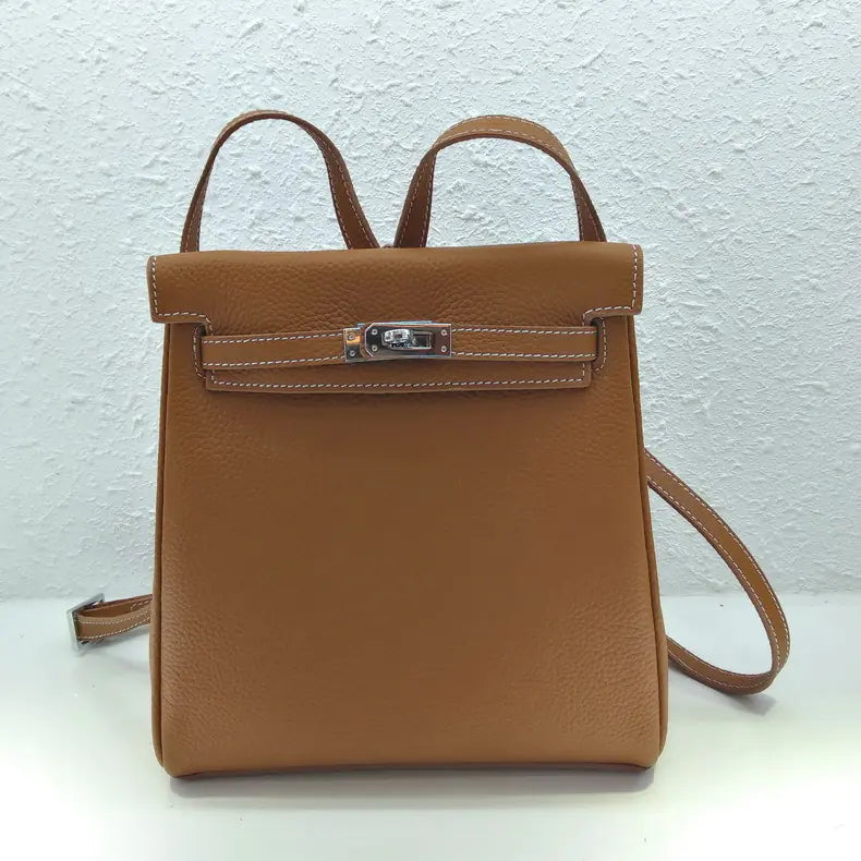 Mochila Kelly Nueva 2020 - Cuero Genuino, Diseño Versátil