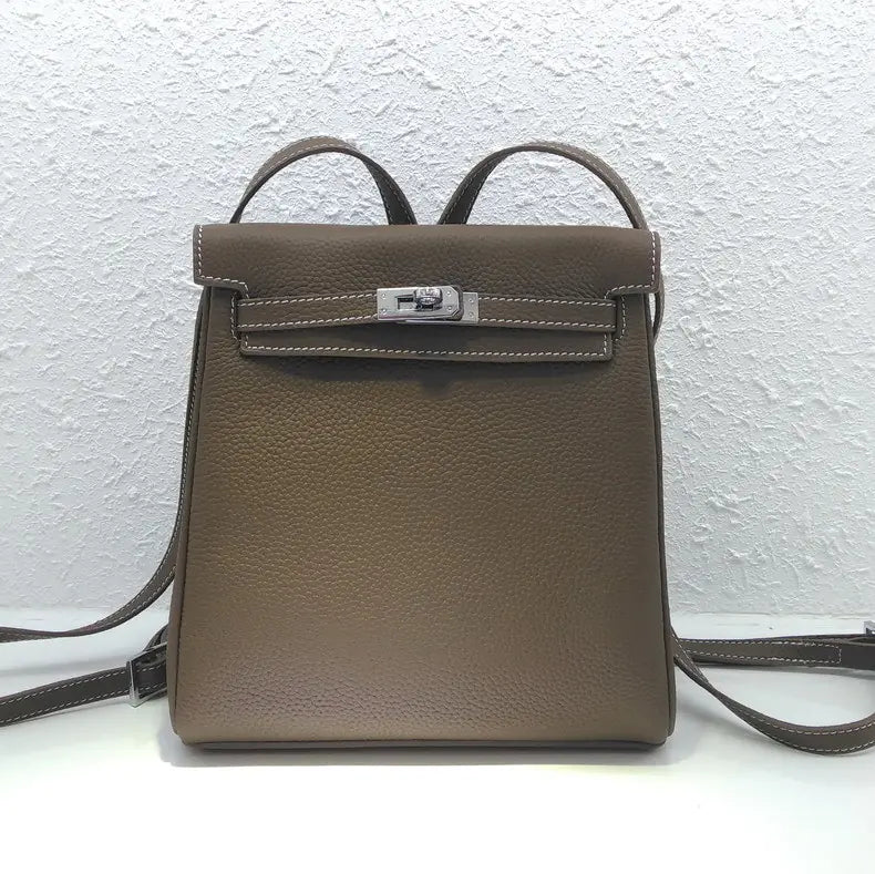 Mochila Kelly Nueva 2020 - Cuero Genuino, Diseño Versátil