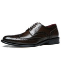 Zapatos de Cuero de Vaca Brogue Casuales para Hombre