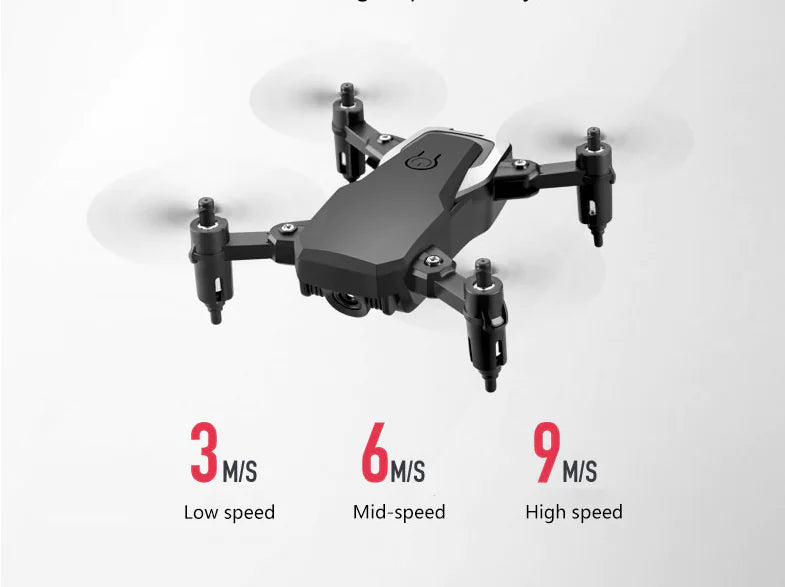 LF606 Mini Drone Plegable 4K con Control Remoto
