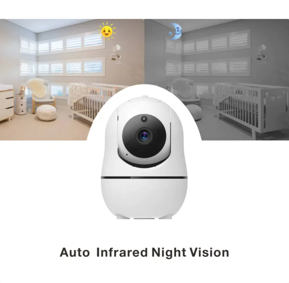 Cámara de Vigilancia HD para Bebés
