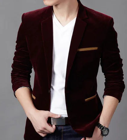 Blazers Delgados para Hombre - Moda Cómoda y a la Moda