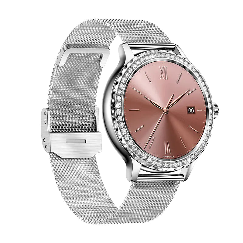 Reloj Inteligente Bluetooth NX19 para Mujeres con Monitor de Salud